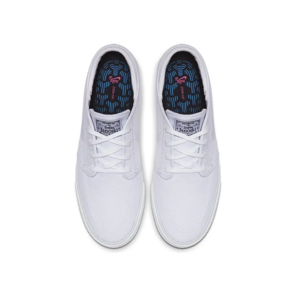 Nike SB Zoom Stefan Janoski Canvas RM White White Gum Light Brown Black White (AR7718-100)