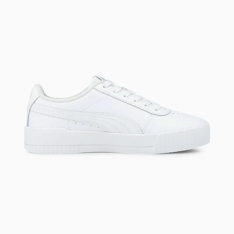 PUMA Carina L Youth White/Gray Violet (370677-19)