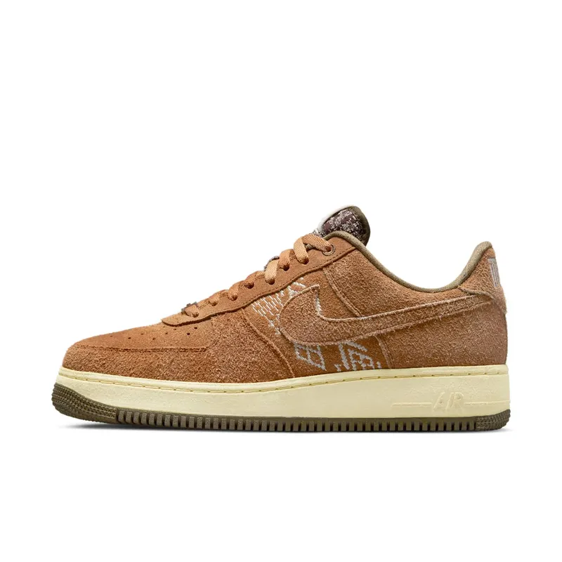 Nike Air Force 1 Low ’07 PRM NAI-KE Brown (FB4958-221)