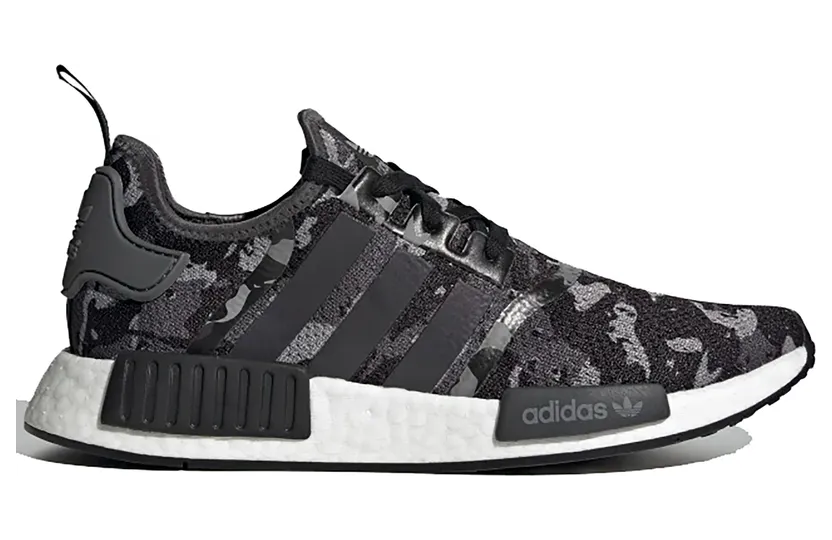 Adidas NMD_R1 ‘Grey Camo’ Grey Three/Core Black/Grey Five (FZ0077)