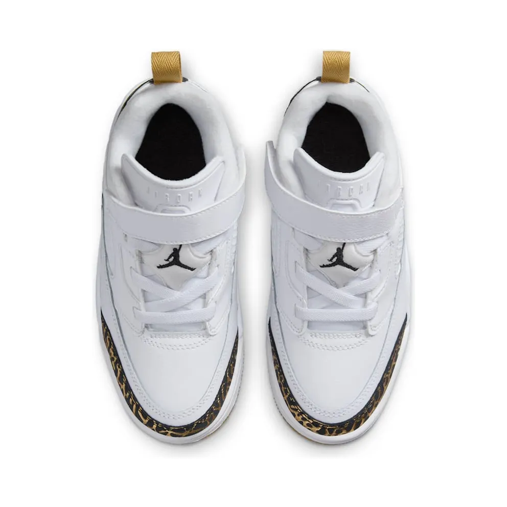 Jordan Spizike Low PS “White Metallic Gold Sail Black” (HJ9055-100)