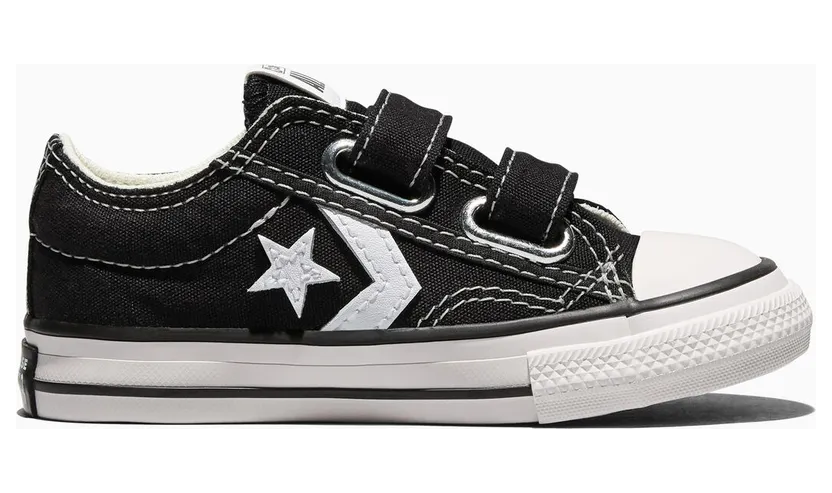 Converse Star Player 76 Easy-On Foundational Canvas Black/vintage White/egret