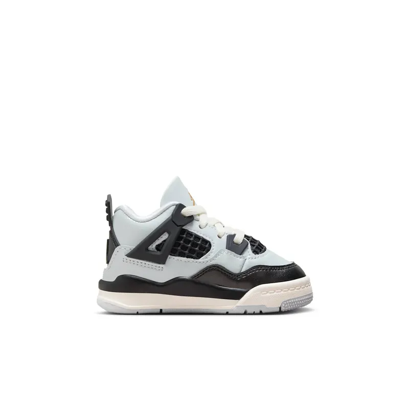 Jordan 4 RETRO TD “PURE PLATINUM/METALLIC GOLD-BLACK-SAIL” (FZ8584-070)