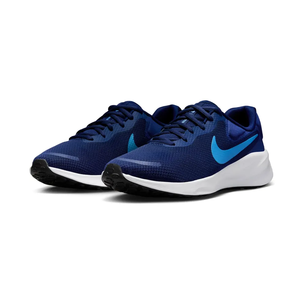 Nike Revolution 7 Blue Void White Black University Blue (FB2207-406)