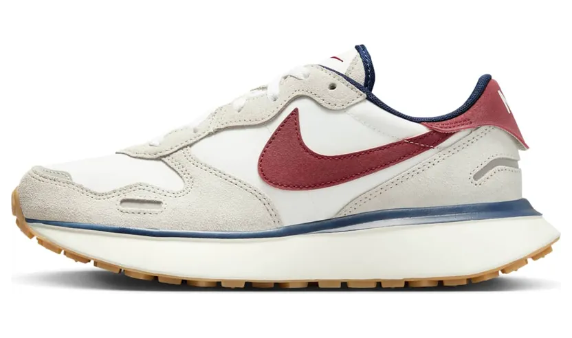Nike Phoenix Waffle Light Bone Navy Team Red (FZ3600-072)