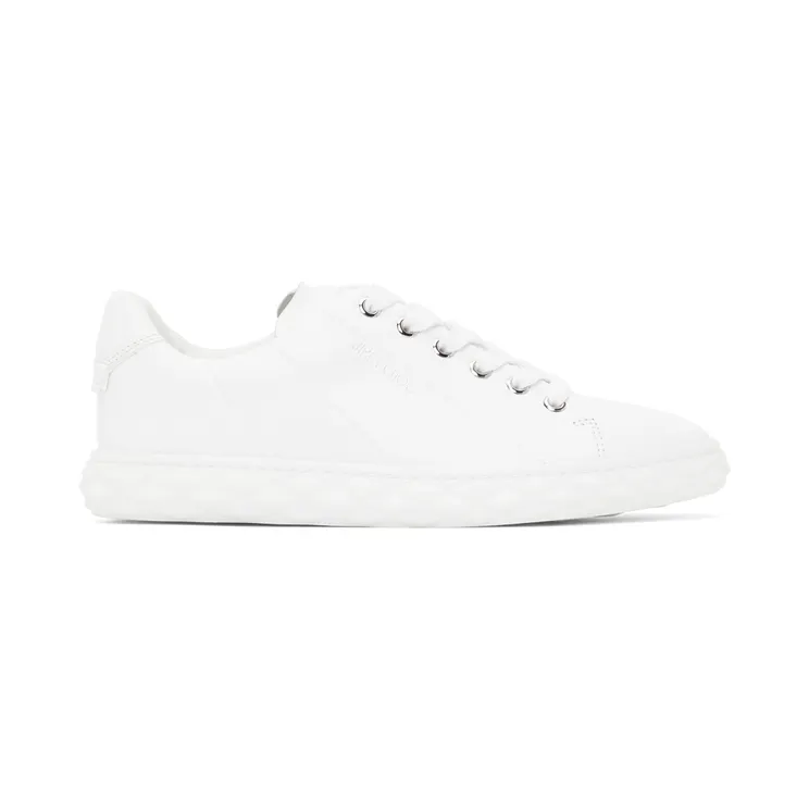 Jimmy Choo White Diamond Light Sneakers (DIAMOND LIGHT/F NAP)