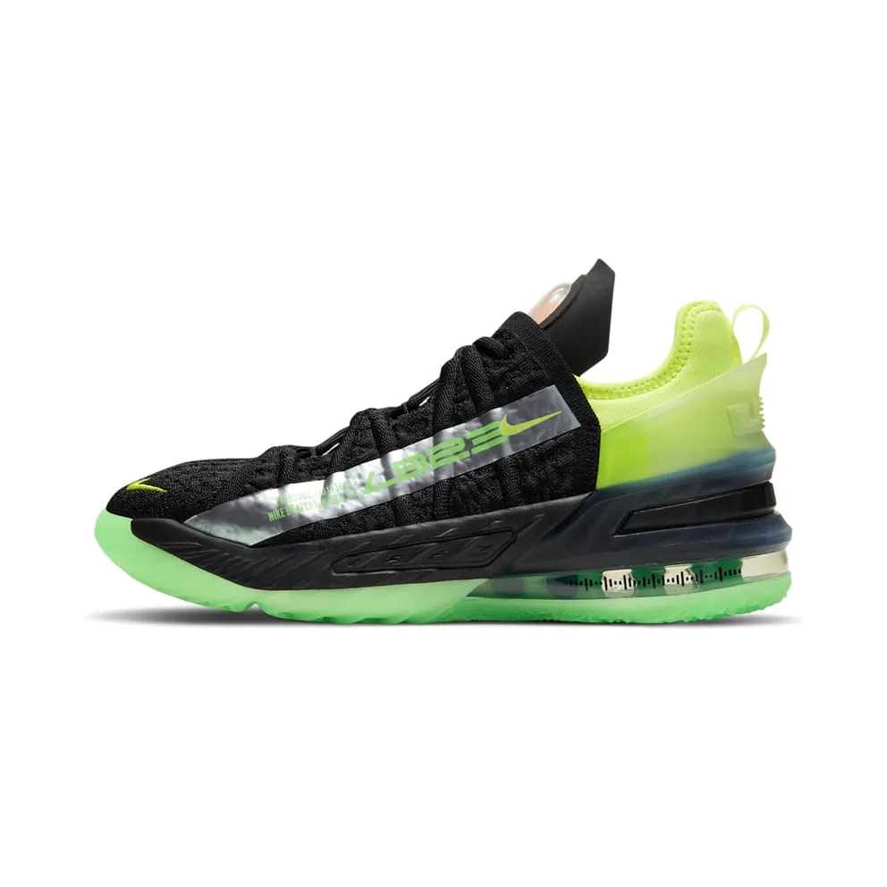 Nike LeBron 18 Black Crimson Volt (CW2760-009)