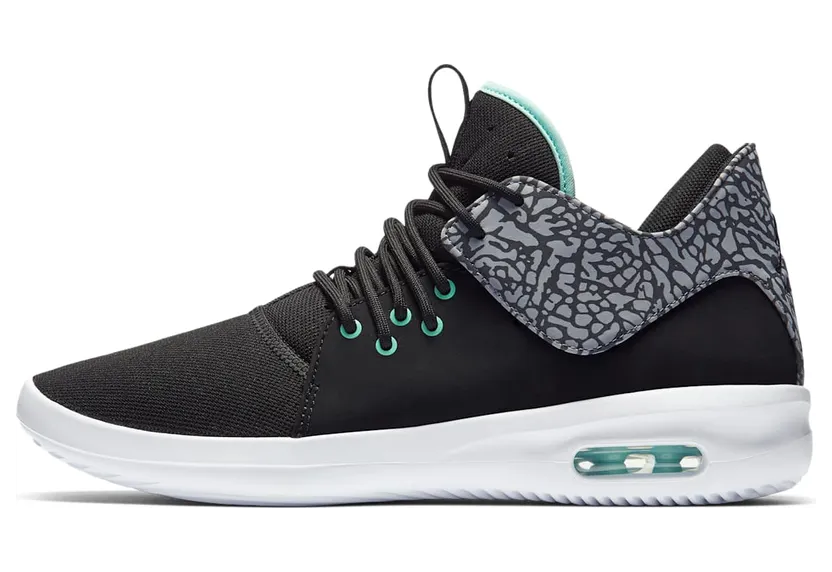 Jordan First Class Black Emerald Rise Cement Grey