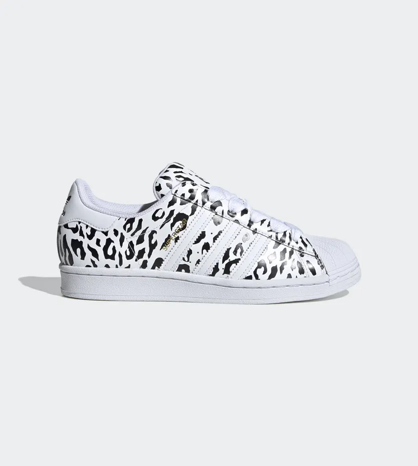 Adidas Superstar ‘Cheetah Print’ Cloud White/Core Black/Gold Metallic (FV3451)