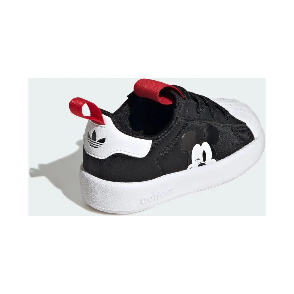 Adidas ADIDAS DISNEY MICKEY MOUSE adiFOM SUPERSTAR 360 SHOES Core Black / Cloud White / Better Scarlet (JH5179)