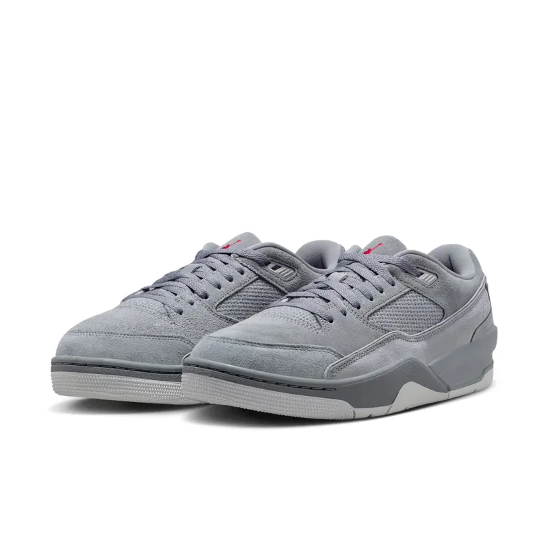 Jordan Flight Court “Cool Grey/Red” (HF3255-007)