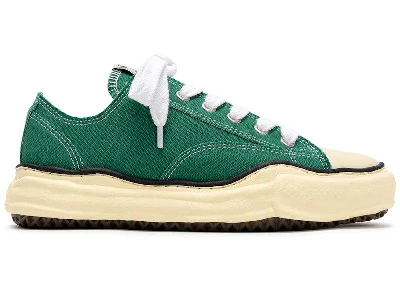 Maison Mihara Yasuhiro Peterson VL OG Sole Canvas Low CL Green (A09FW733-CL GREEN)