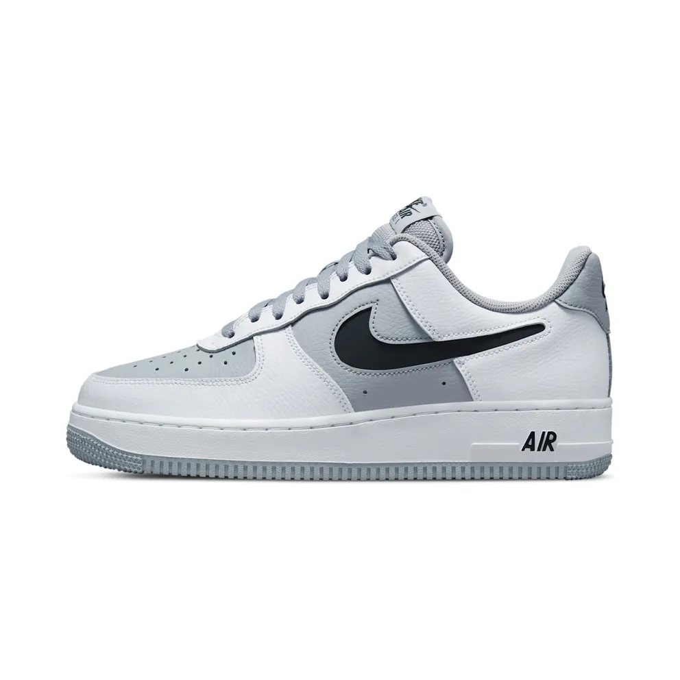 Nike Air Force 1 Low Cut Out Swoosh Wolf Grey (DV3501-100)