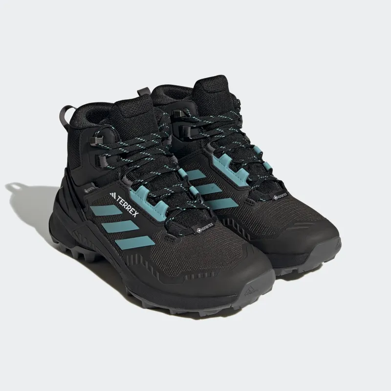 adidas Terrex Swift R3 Mid GORE-TEX Hiking Core Black / Mint Ton / Grey Five (HP8712)