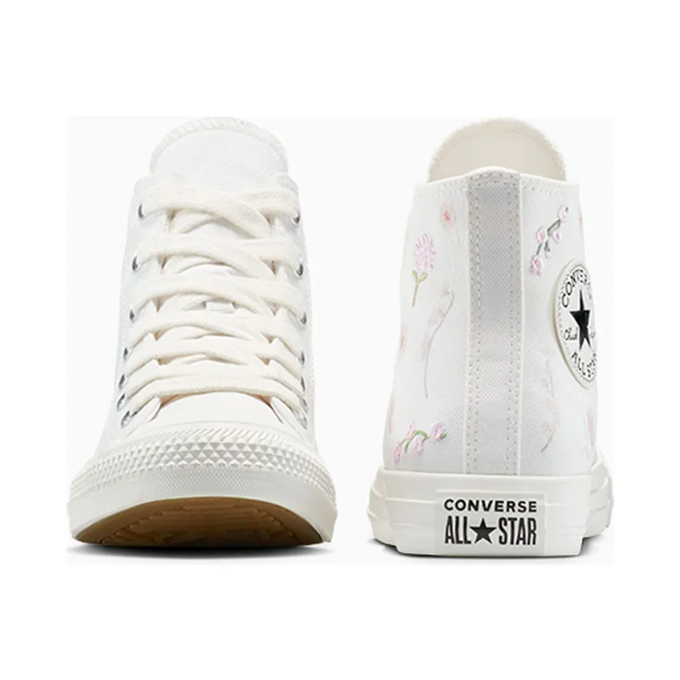 Converse Chuck Taylor All Star Embroidered Flowers Vintage White/Egret/Silver (A15481C)