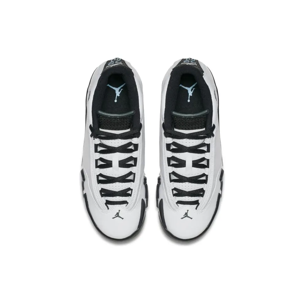 Jordan 14 Retro Oxidized Green 2016 (GS) White/Oxidized Green-Legend Blue-Black (487524-106)