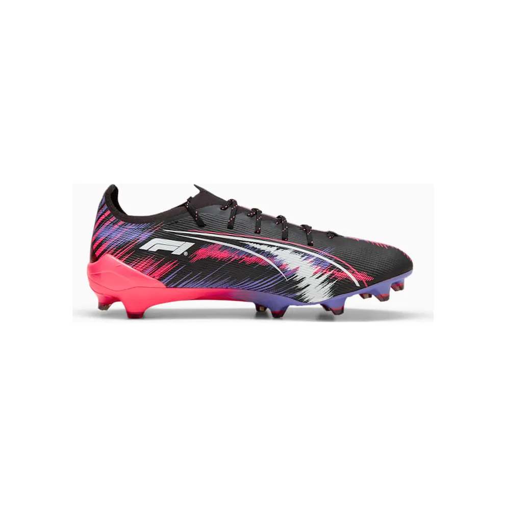 Puma Ultra 5 Ultimate F1 FG “Black/Pink/Purple” (108066-01)