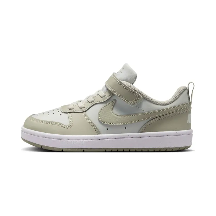 Nike Court Borough Low “Light Silver / White / Spruce Fog” (IQ0808-001)