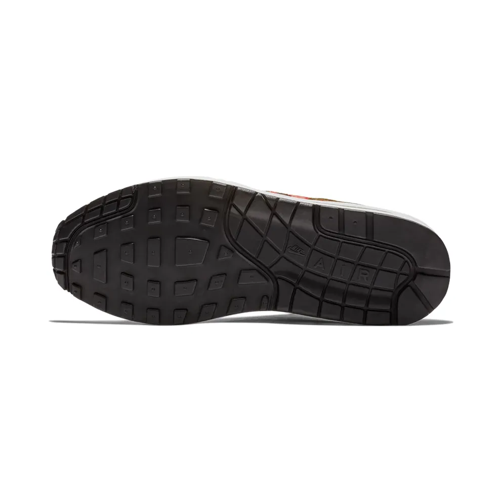 Nike Air Max 1 Solar Daisy Black/Black-Flash Crimson-Faded Spruce (858876-003)