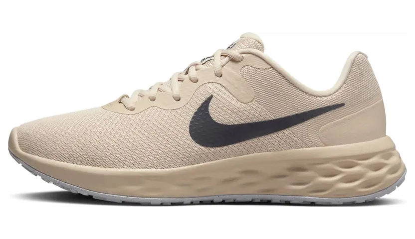 Nike Revolution 6 Oatmeal Gridiron Oxygen Purple (DC3728-101)