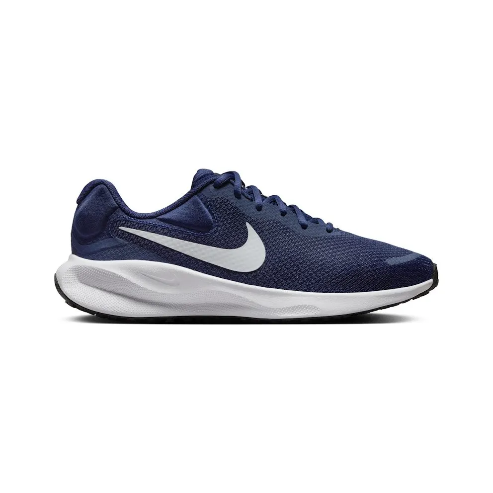 Nike Revolution 7 Midnight Navy Black White Pure Platinum (FB2207-400)