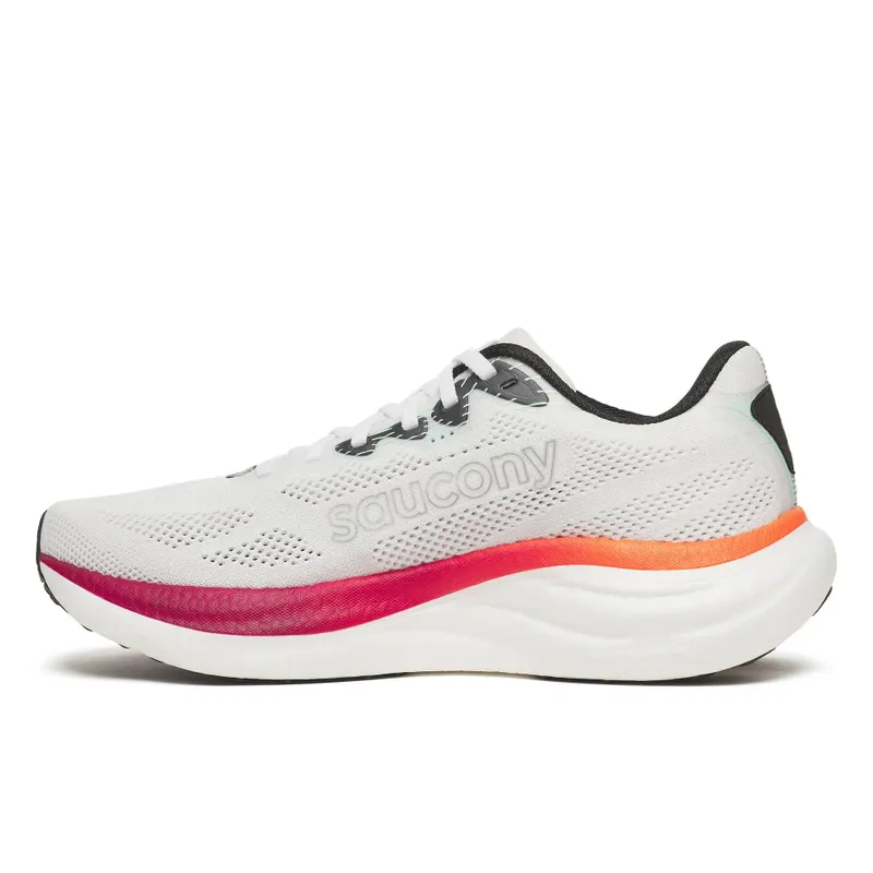SAUCONY Ride 19 “White / Crimson” (S21055-172)