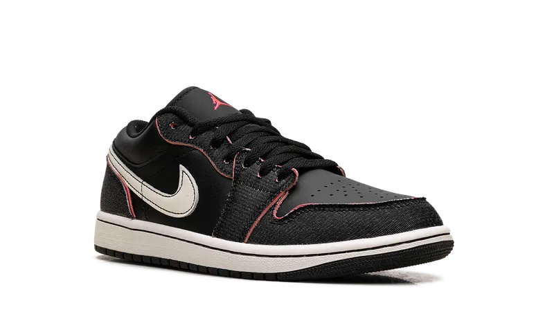 Air Jordan 1 Low SE “Black/Black/Racer Pink/Pale Ivory” (IR0842-010)