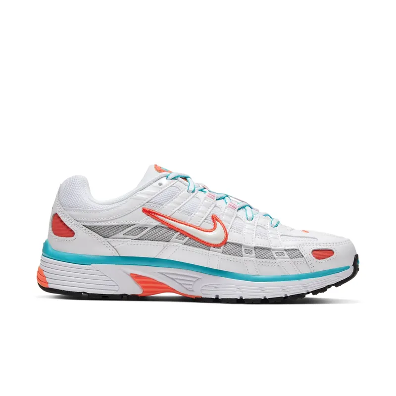 Nike P-6000 White (W) White/Oracle Aqua/Magic Flamingo (BV1021-105)