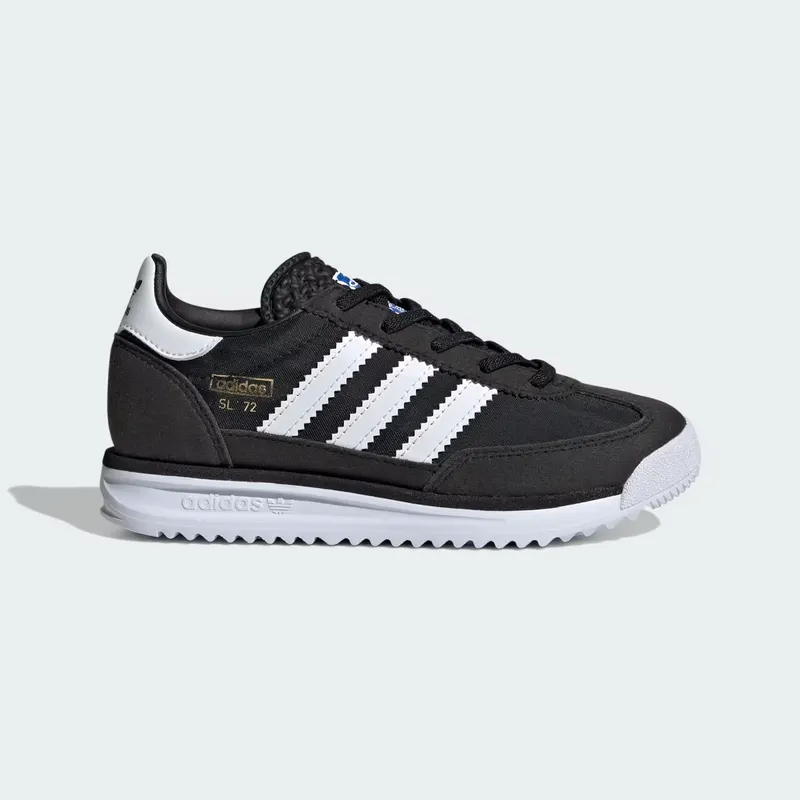 Adidas SL 72 RS Elastic Laces Kids Core Black / Cloud White / Blue (IH2982)