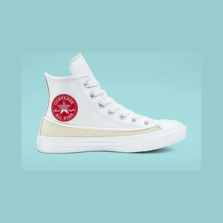 Converse Rivals Chuck Taylor All Star High Top White/university Red/egret (168898C)
