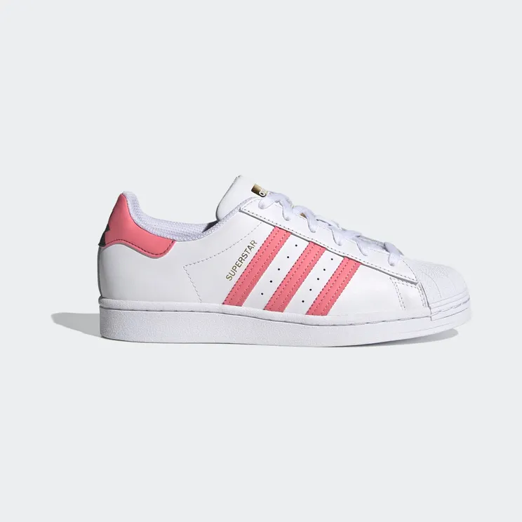 adidas Superstar Cloud White / Blue Oxide / Gold Metallic (FX5964)