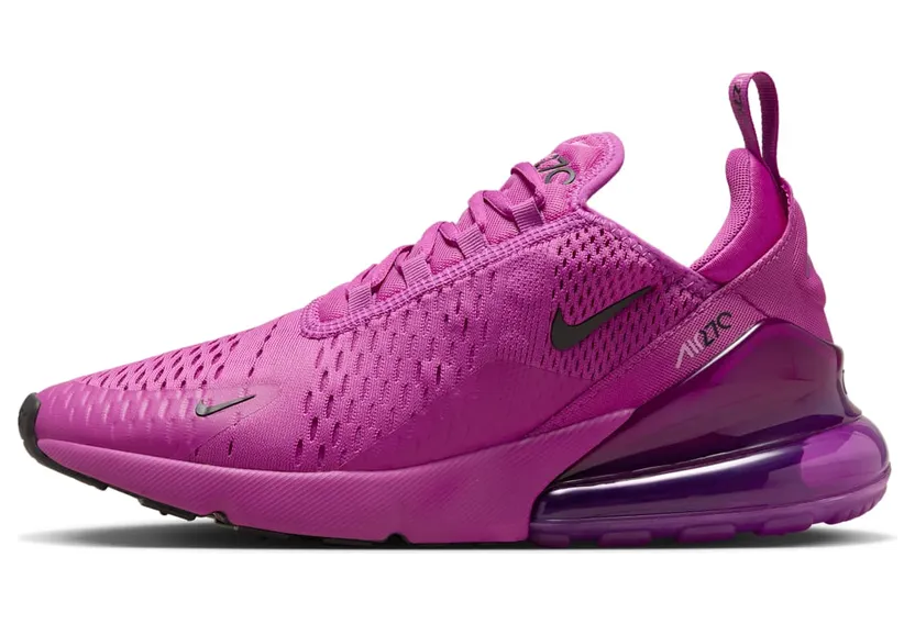 Nike Air Max 270 “Hot Fuchsia / Beyond Pink / Black” (AH6789-501)