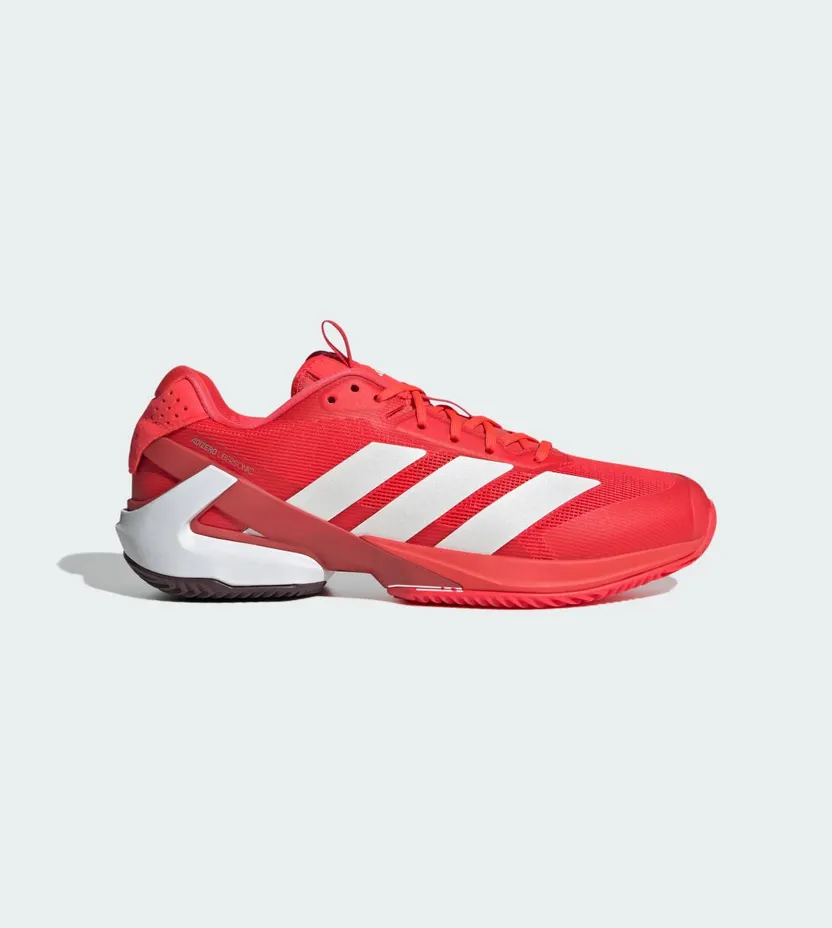 Adidas Adizero Ubersonic 5 Clay Tennisschoenen Lucid Red / Zero Metalic / Aurora Ruby (JH9014)