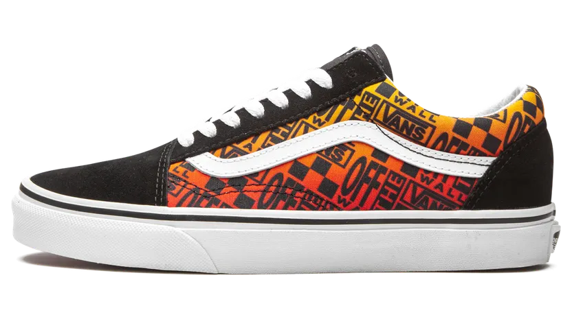 Vans Old Skool “Off the Wall Logos – Orange” (VN0A4U3B2N5)