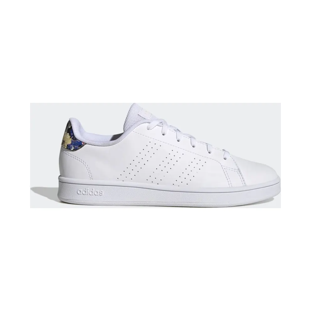 adidas Advantage Base Court Lifestyle Schuh Cloud White / Cloud White / Bliss Orange (GW9289)