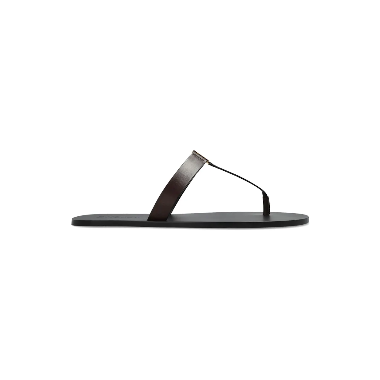 Saint Laurent Babylone Slide Dark Brown (863525 DWETT 2023)