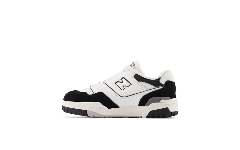 New Balance 550 Bungee Lace White Black Rain Cloud (PHB550CA)