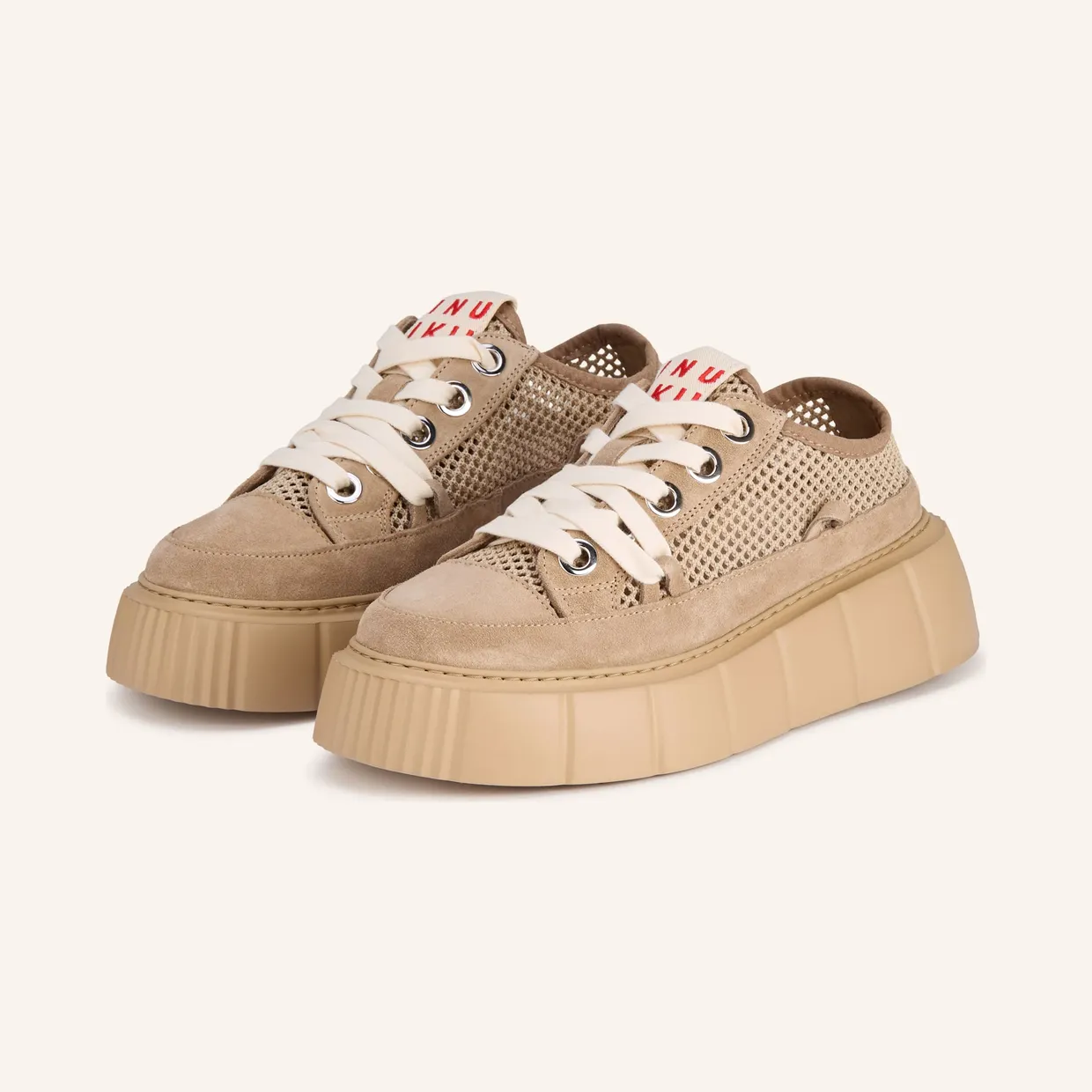 Inuikii Matilda Net sneakers – Beige (10010010441) (2)