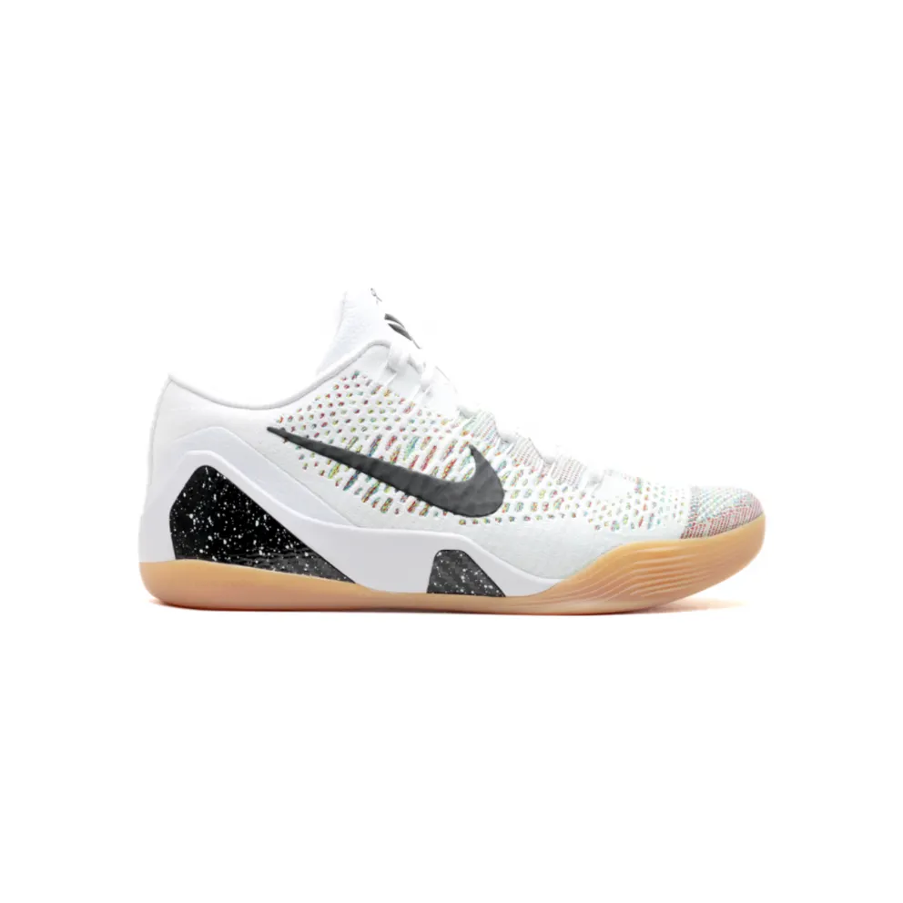 Nike Kobe 9 Elite Premium Low HTM Milan White Multi-Color (698595-109)