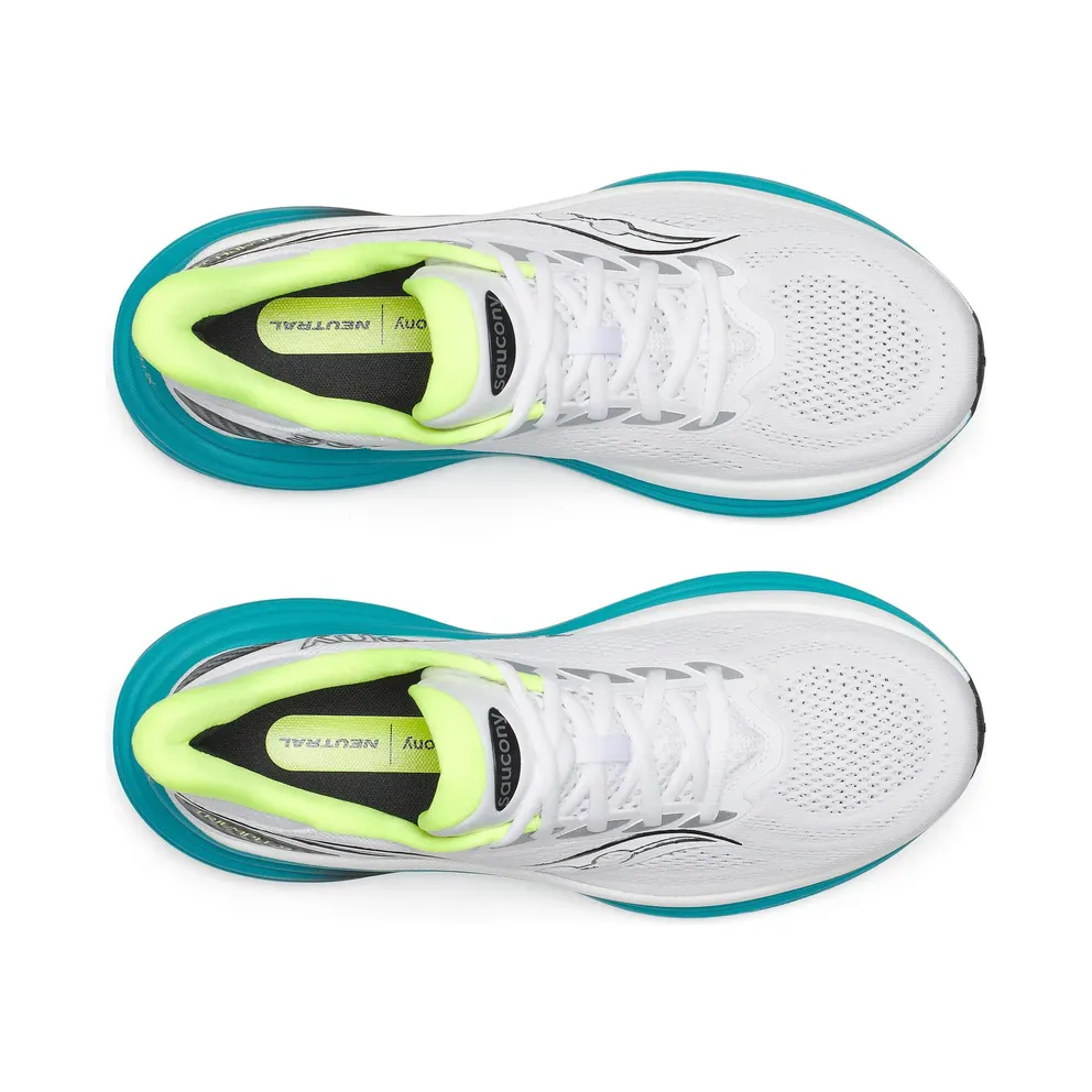 SAUCONY Triumph 24 “White / Tranquil” (S100997-1002)