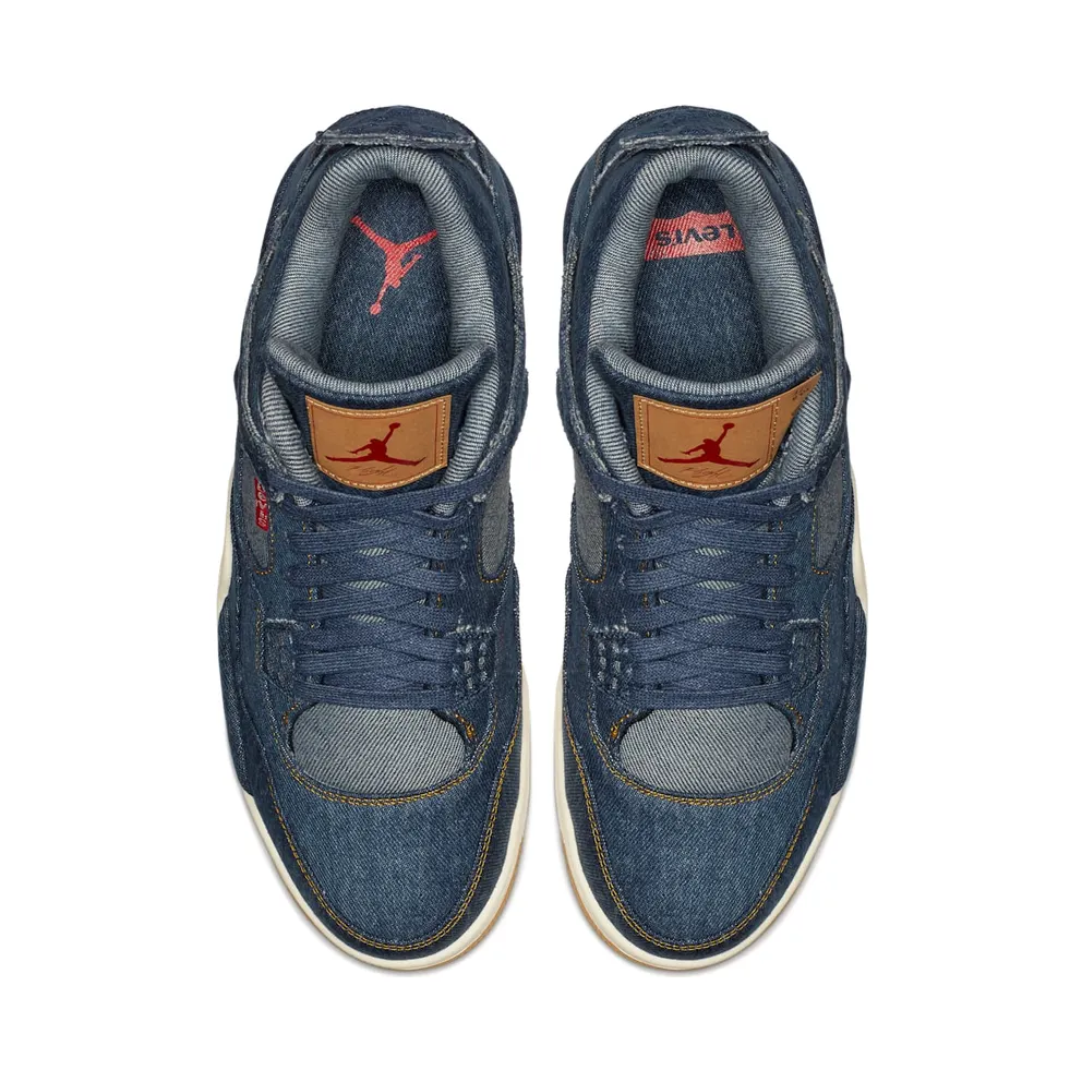 Air Jordan x Levi’s Nike AJ IV 4 Denim Levis (With Levis Tag) (2017) (AO2571-401)