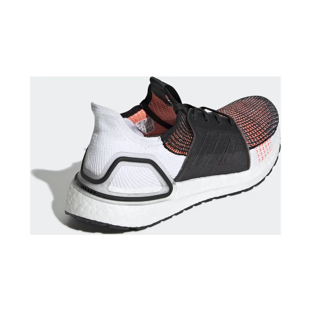 adidas Ultra Boost 2019 Black White Solar Orange Core Black/Cloud White/Solar Orange (G27519)