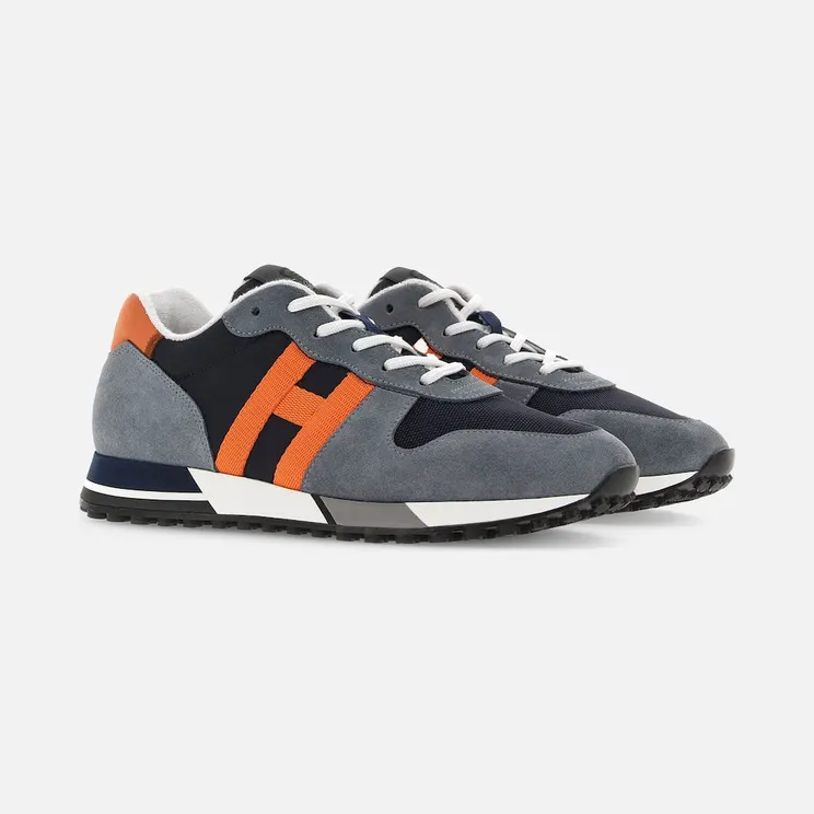 Sneakers Hogan H383 Grey Orange (HXM3830AN51MM40BBA)