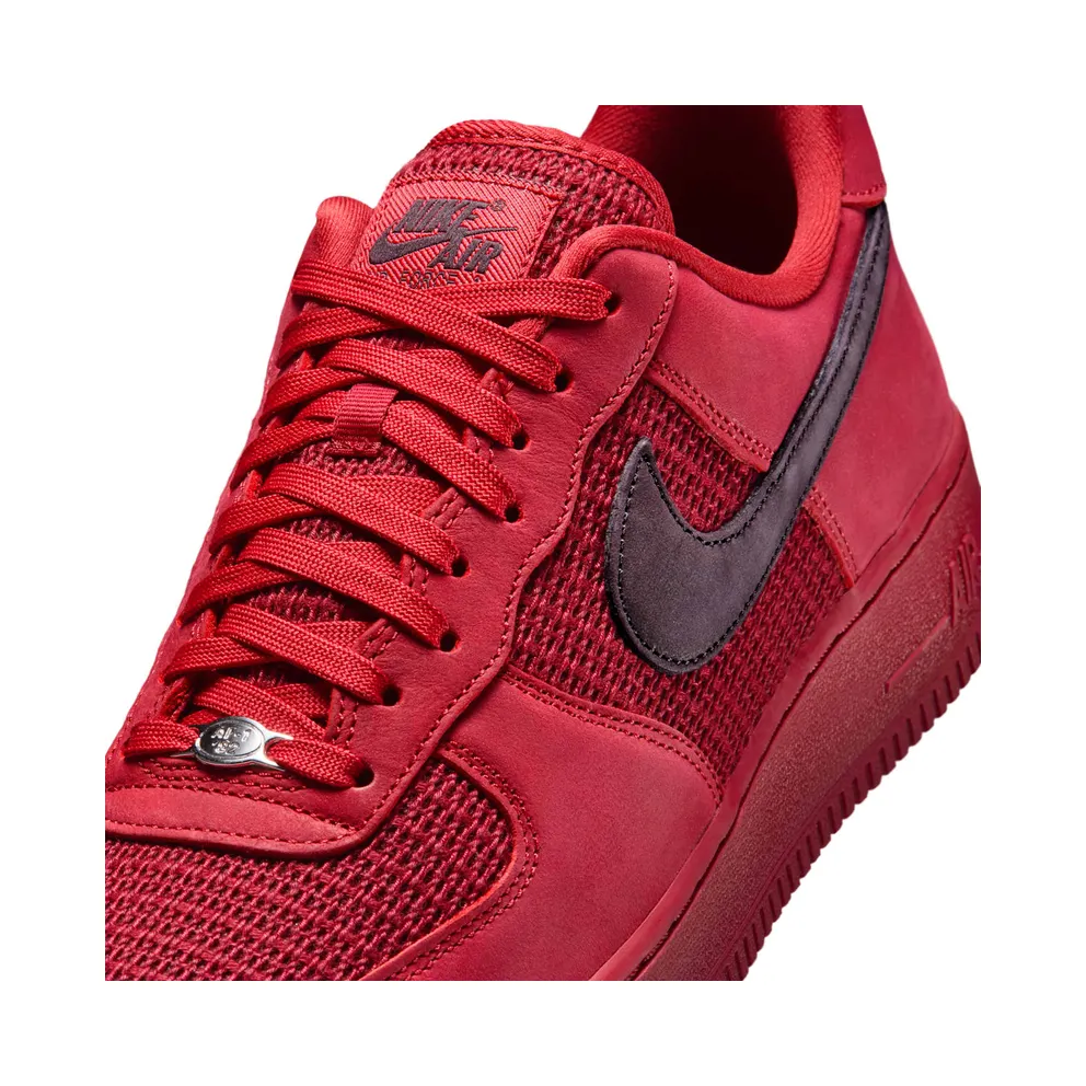 Nike Air Force 1 ’07 LV8 “Tough Red Metallic Silver” (II9807-600)