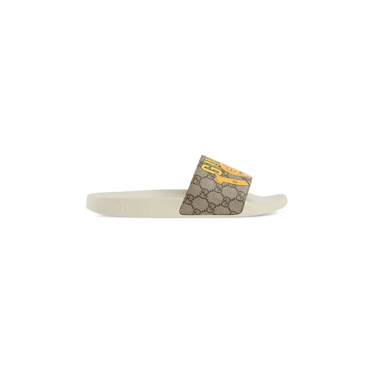 Gucci x Pablo Delcielo Cat GG Supreme Slide Beige (699302 U1G00 8462)