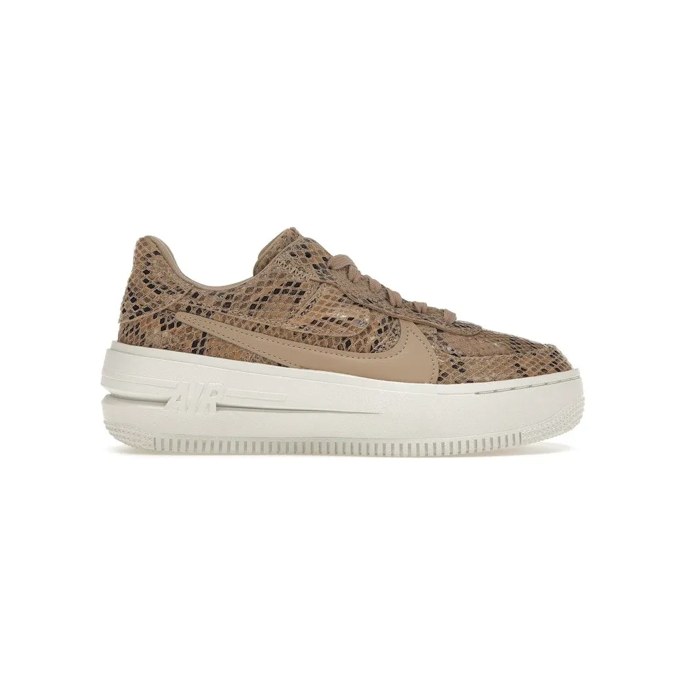 Nike Air Force 1 PLT.AF.ORM Brown Snakeskin Print (FJ4965-200)