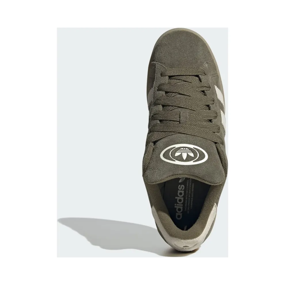 Adidas Campus 00s Medium Dark Khaki / Off White / Gum (JQ8355)