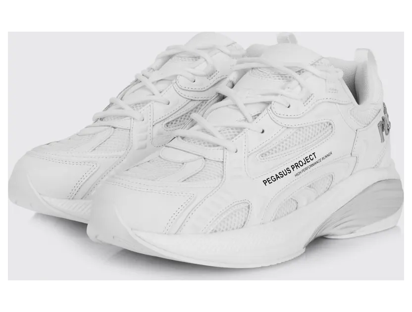 Plein Sport Pegasus Project Mesh And Rubber Sneakers White (SAFSUSC0935STE003N01)