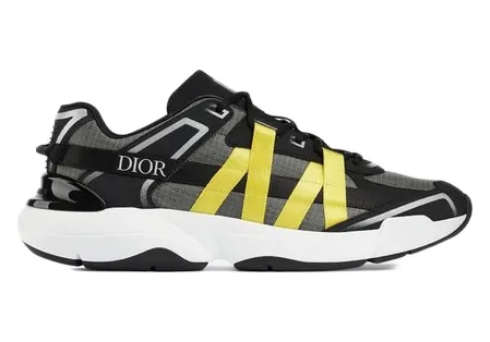 Dior B24 Runtek Black Yellow (3SN250YTN_H861)