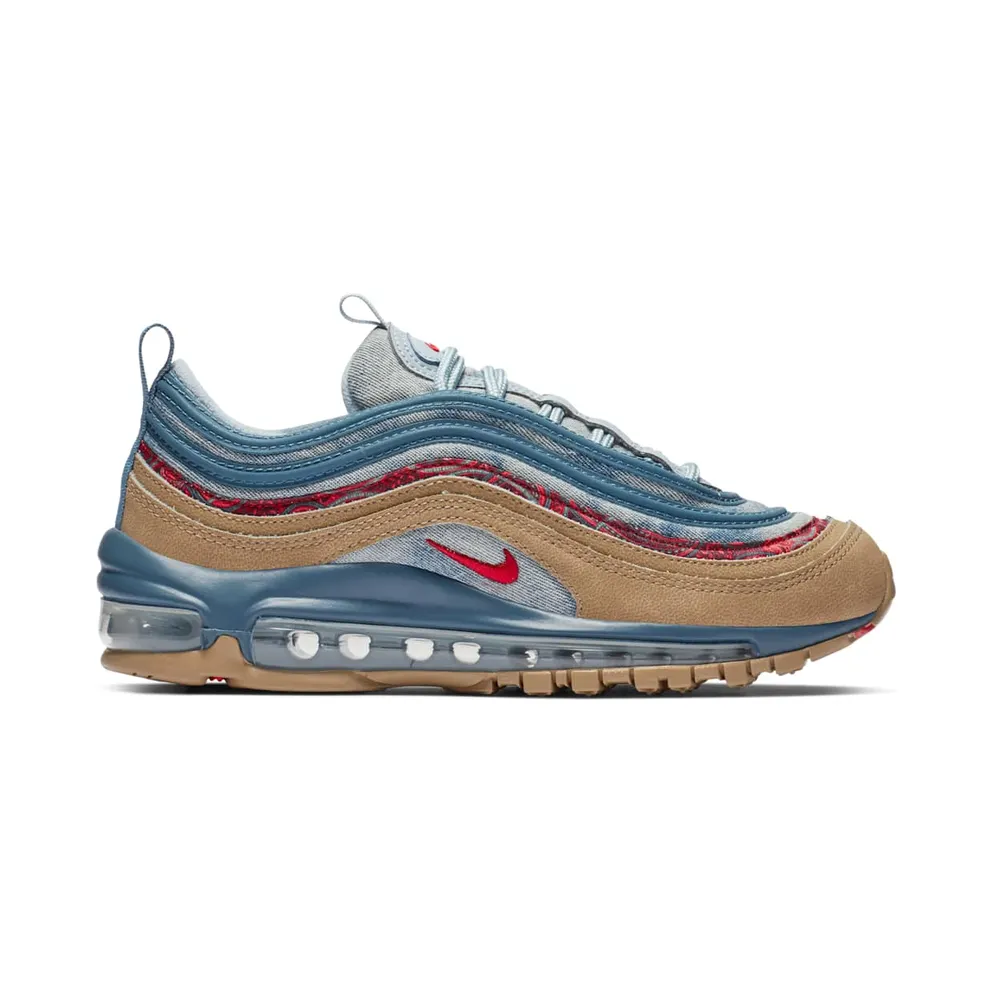 Nike Air Max 97 Wild West (GS) Parachute Beige/University Red-Thunderstorm-Light Armory Blue-Sail (BV6374-200)